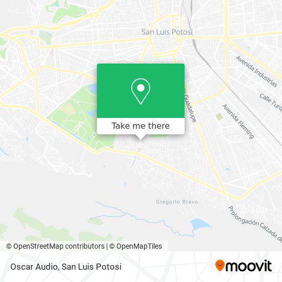 Oscar Audio map
