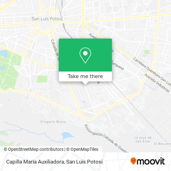 Capilla María Auxiliadora map