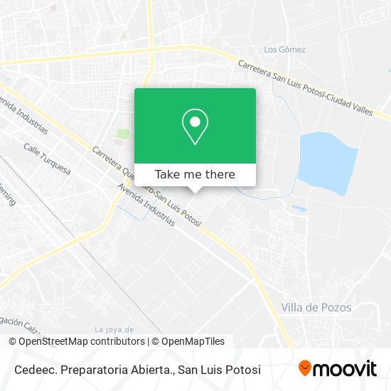 Cedeec. Preparatoria Abierta. map