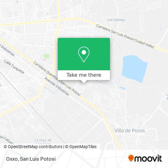 Mapa de Oxxo