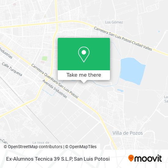 Ex-Alumnos Tecnica 39 S.L.P map
