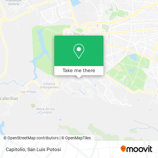 Capitolio map