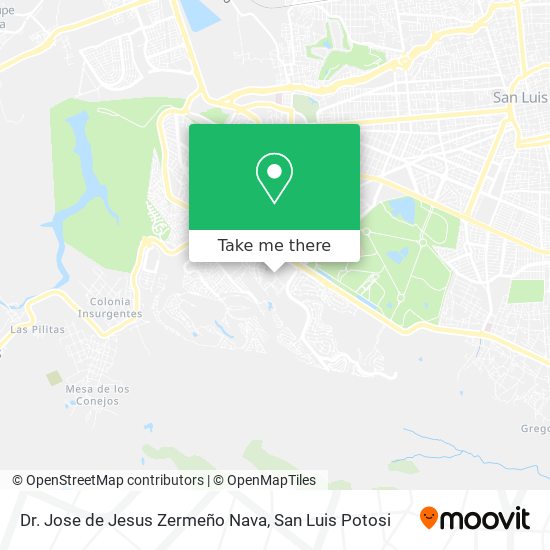 Dr. Jose de Jesus Zermeño Nava map