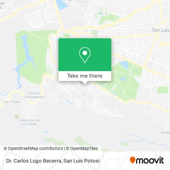 Dr. Carlos Lugo Becerra map
