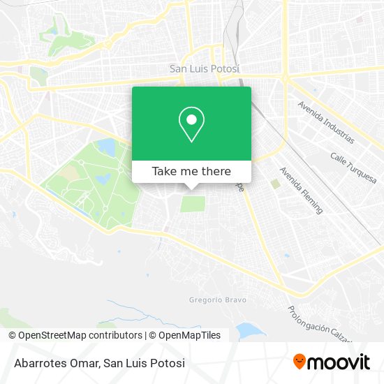 Abarrotes Omar map