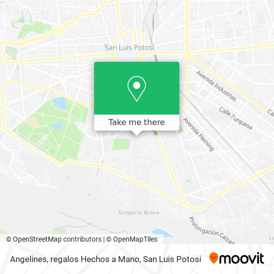 Mapa de Angelines, regalos Hechos a Mano