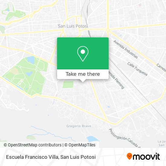 Escuela Francisco Villa map