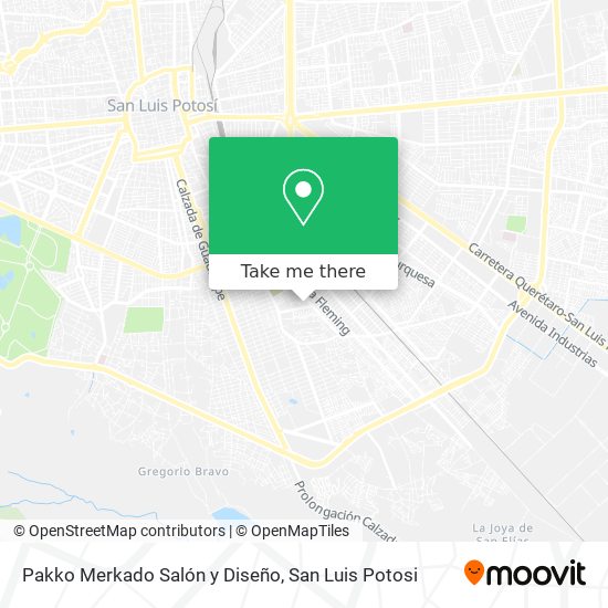 Pakko Merkado Salón y Diseño map