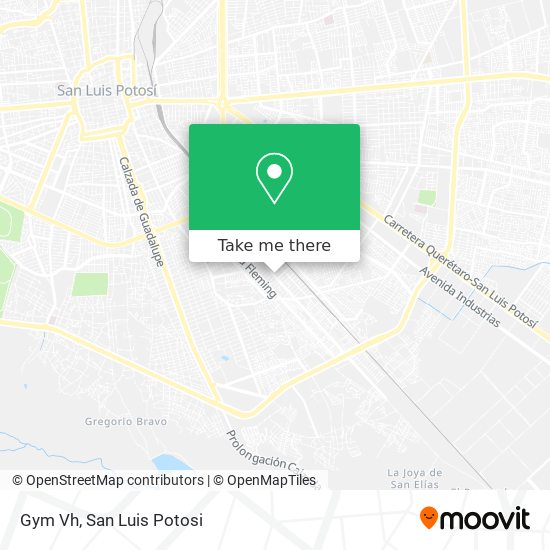 Mapa de Gym Vh