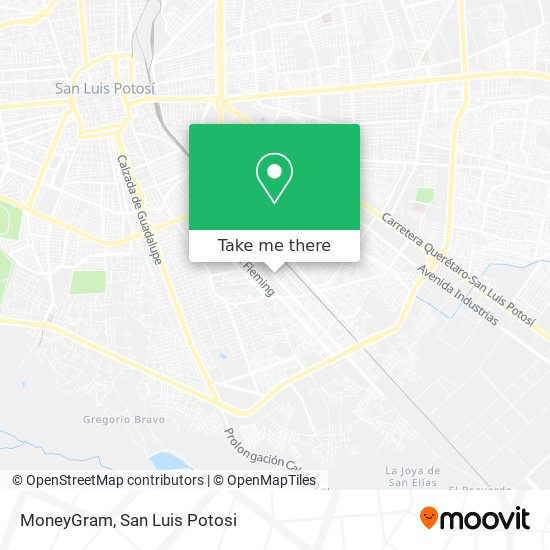 MoneyGram map
