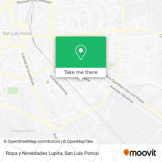 Ropa y Novedades Lupita map