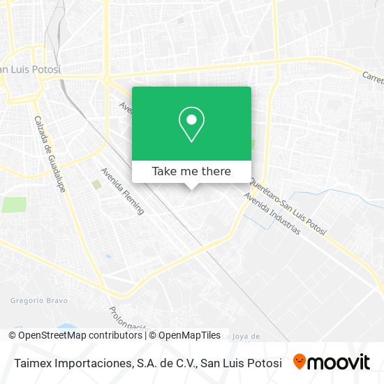 Taimex Importaciones, S.A. de C.V. map
