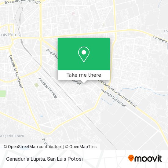 Cenaduría Lupita map