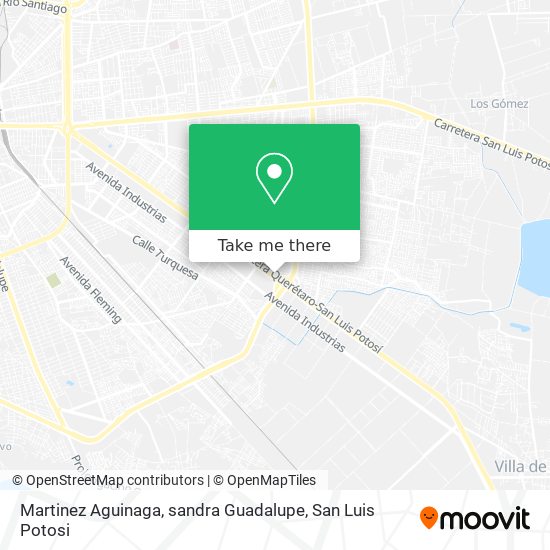 Martinez Aguinaga, sandra Guadalupe map