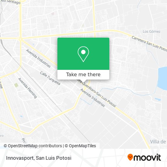 Innovasport map