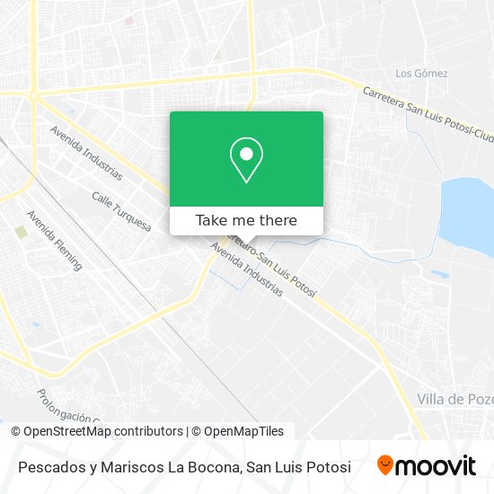 Pescados y Mariscos La Bocona map