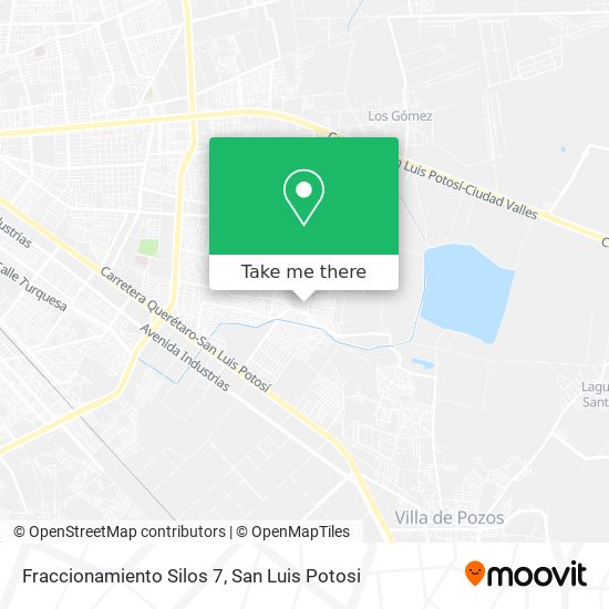 Mapa de Fraccionamiento Silos 7