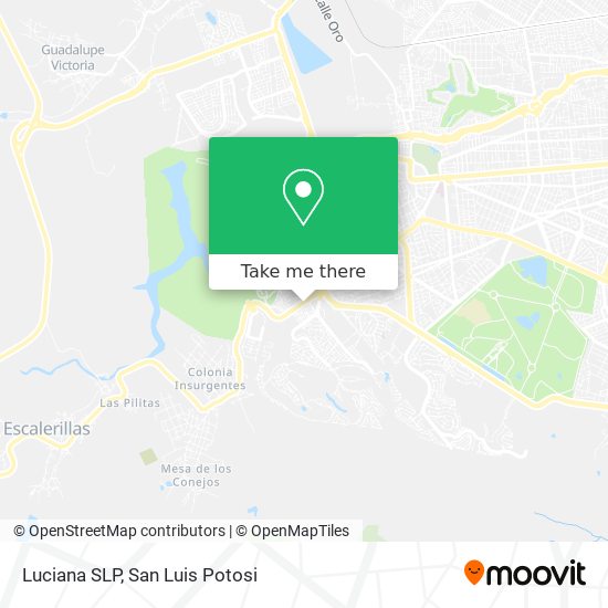 Luciana SLP map