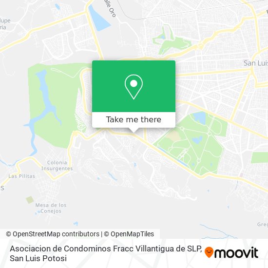 How to get to Asociacion de Condominos Fracc Villantigua de SLP in San Luis  Potosí by Bus?