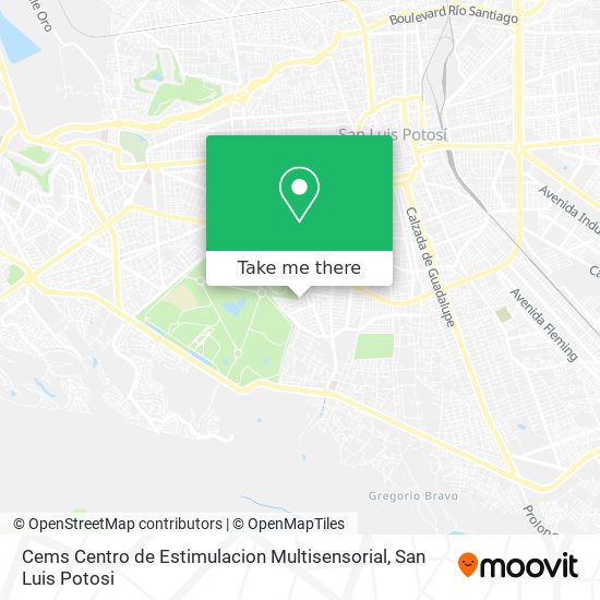 Cems Centro de Estimulacion Multisensorial map
