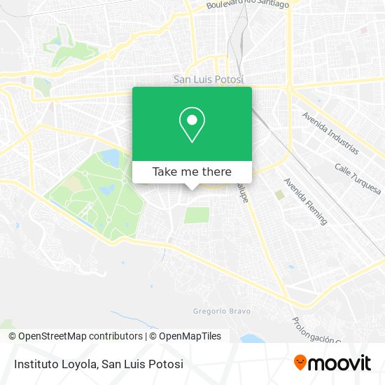 Instituto Loyola map