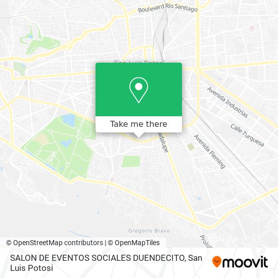 Mapa de SALON DE EVENTOS SOCIALES DUENDECITO
