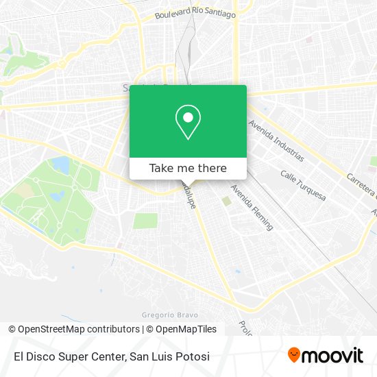 El Disco Super Center map