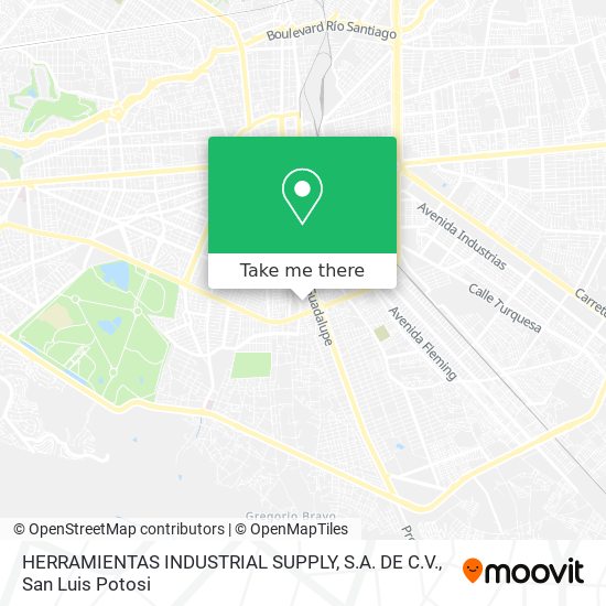 HERRAMIENTAS INDUSTRIAL SUPPLY, S.A. DE C.V. map