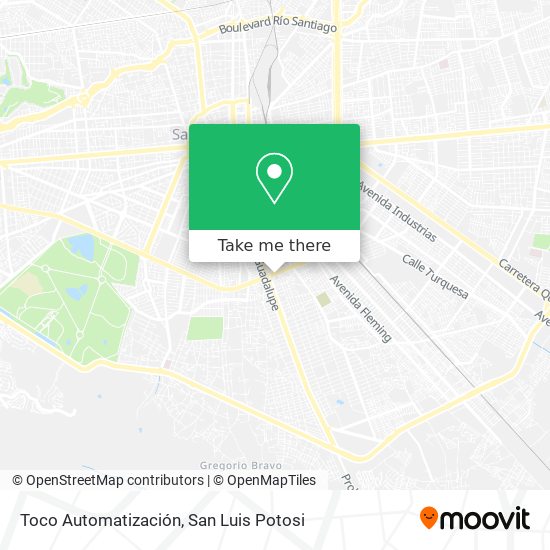 Toco Automatización map