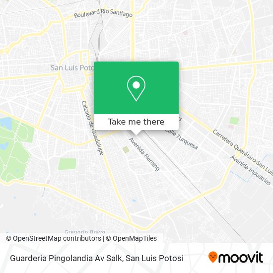 Mapa de Guarderia Pingolandia Av Salk
