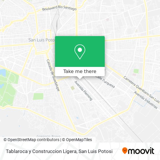 Tablaroca y Construccion Ligera map