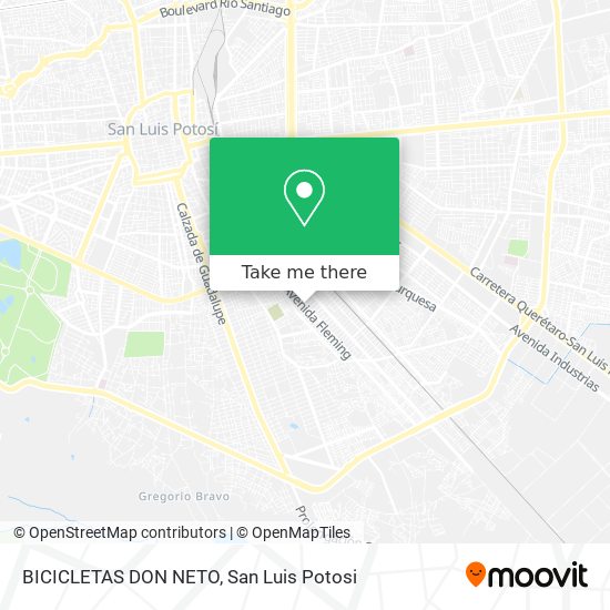 BICICLETAS DON NETO map