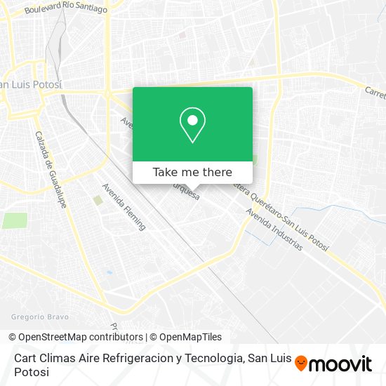 Mapa de Cart Climas Aire Refrigeracion y Tecnologia