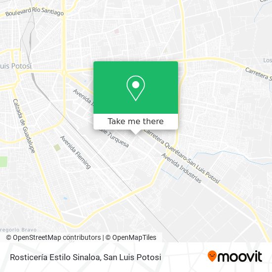 Mapa de Rosticería Estilo Sinaloa