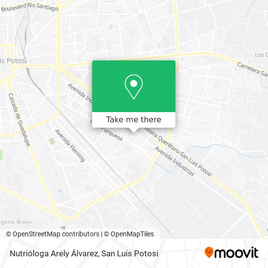 Nutrióloga Arely Álvarez map