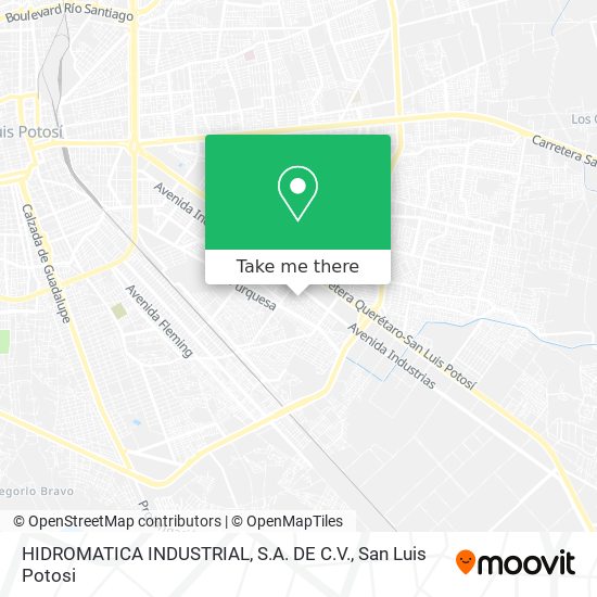 HIDROMATICA INDUSTRIAL, S.A. DE C.V. map
