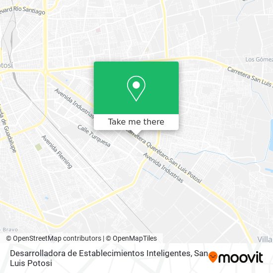 Desarrolladora de Establecimientos Inteligentes map