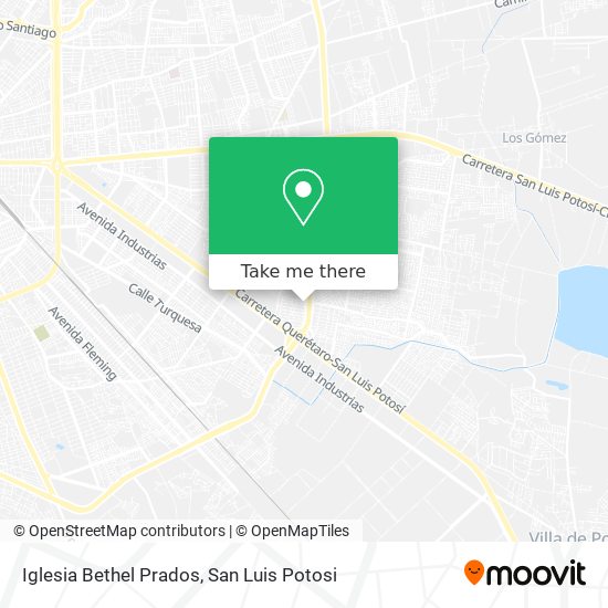 Iglesia Bethel Prados map