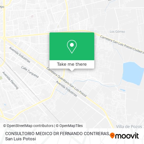 CONSULTORIO MEDICO DR FERNANDO CONTRERAS map