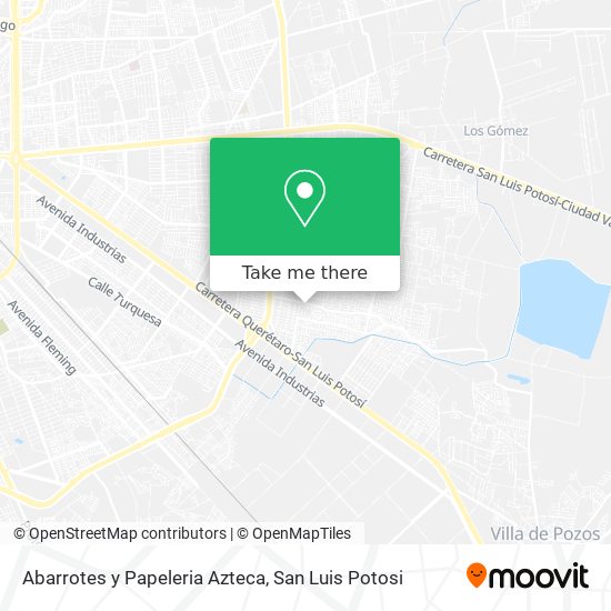 Abarrotes y Papeleria Azteca map