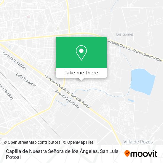 Capilla de Nuestra Señora de los Ángeles map