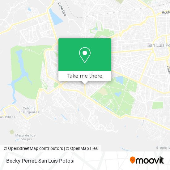 Becky Perret map