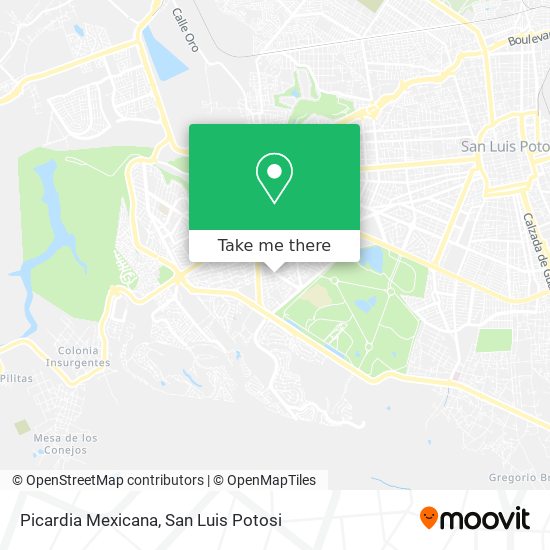 Picardia Mexicana map