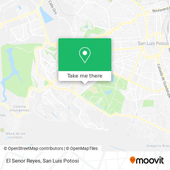 Mapa de El Senor Reyes