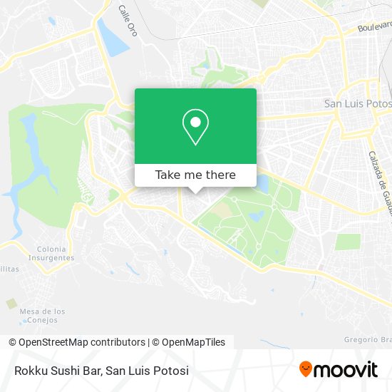 Rokku Sushi Bar map