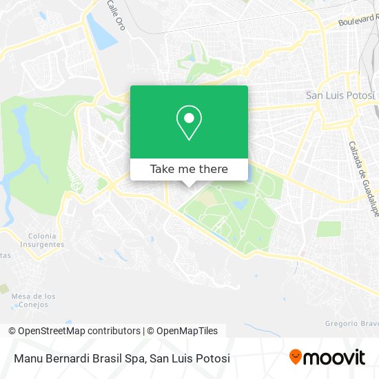 Manu Bernardi Brasil Spa map