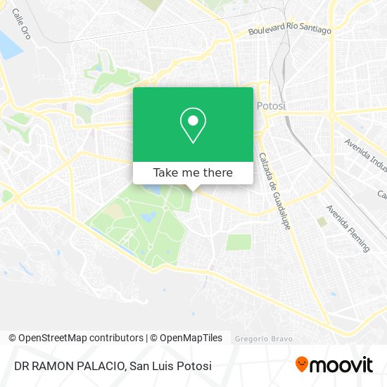 Mapa de DR RAMON PALACIO