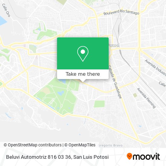 Beluvi Automotriz 816 03 36 map