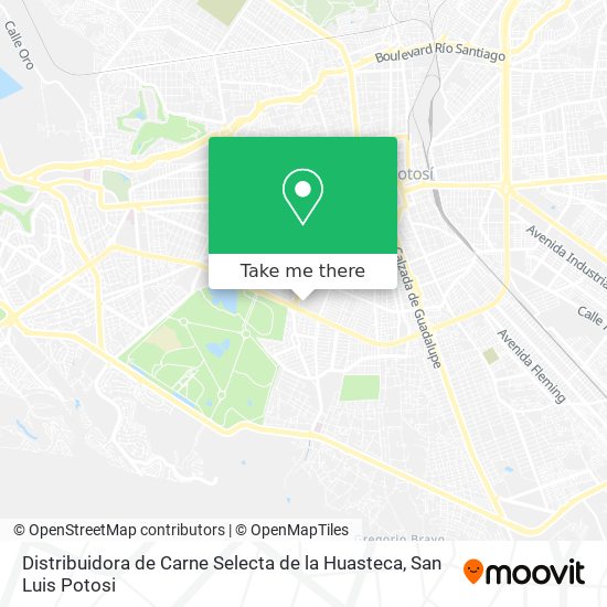 Distribuidora de Carne Selecta de la Huasteca map