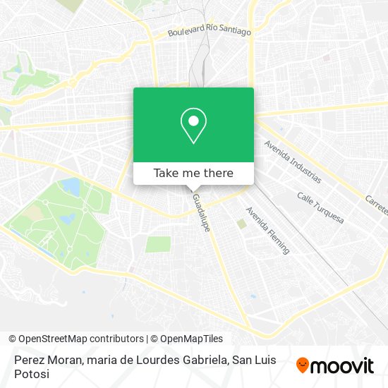 Perez Moran, maria de Lourdes Gabriela map